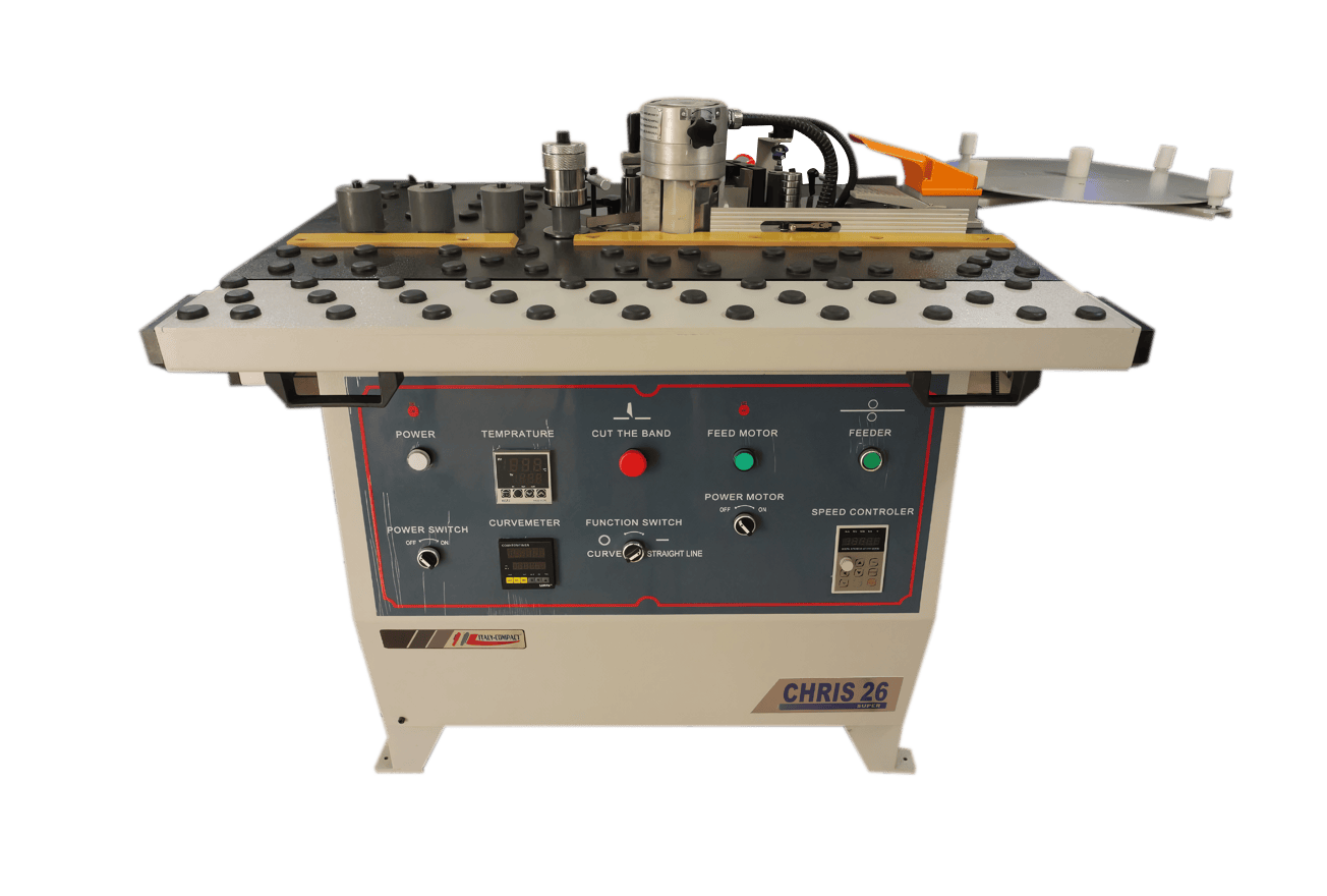 Enchapadora de cantos curvos chris-26